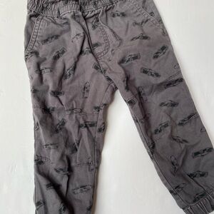 Garanimals Charcoal Gray Car Print Joggers